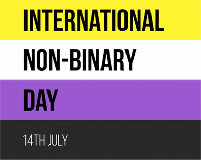 July 14th is International Non-Binary Day!