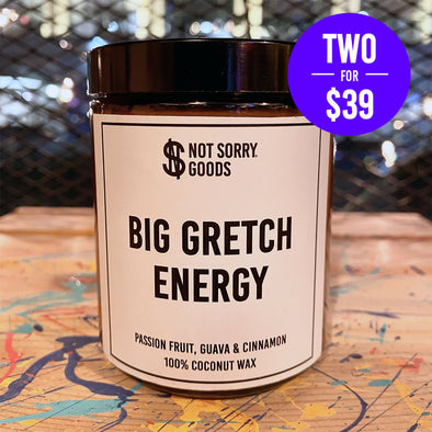 Big Gretch Energy Candle