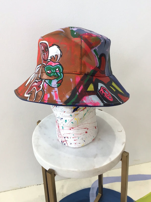 Hand Painted Bucket Hat