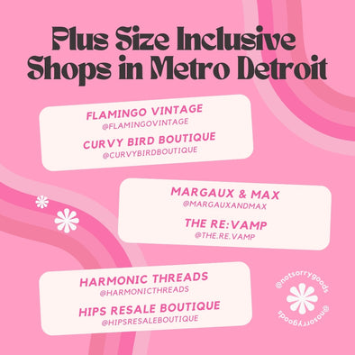 Plus Size Inclusive Shops in Metro Detroit