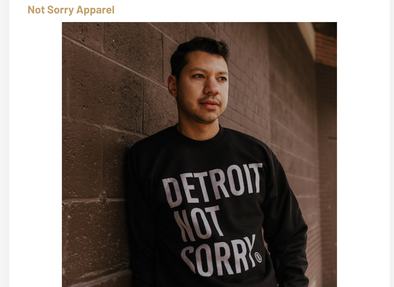 Not Sorry Apparel featured in SEEN Magazine's Top 100