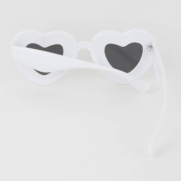 Bright Bubble Heart Sunglasses