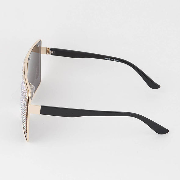 Rhinestone Fringe Sunglasses