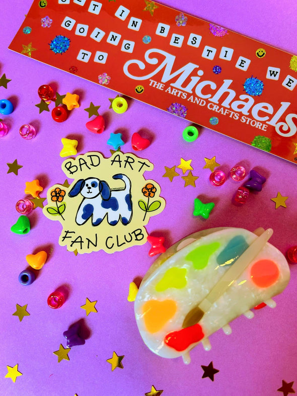 Bad Art Fan Club Sticker