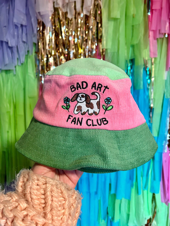 Bad Art Fan Club Color Block Bucket Hat