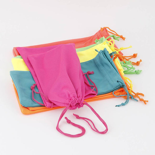 Bright Sunglasses Pouch Bag: Multicolor