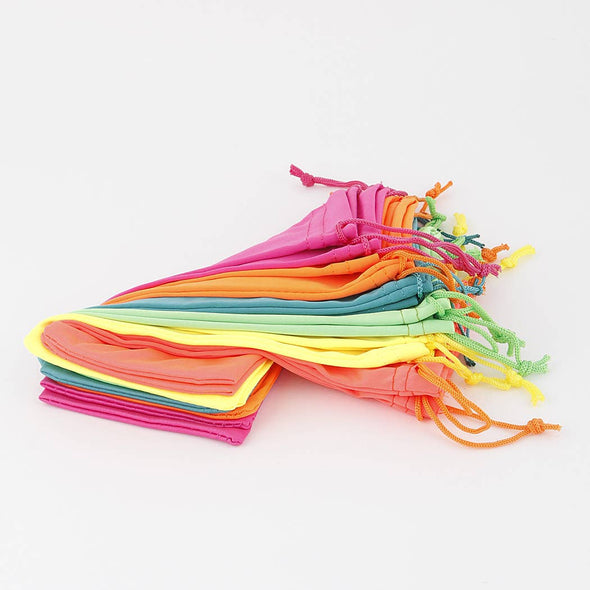 Bright Sunglasses Pouch Bag: Multicolor