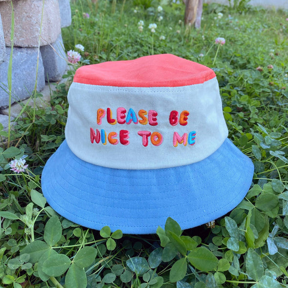 Please Be Nice To Me Bucket Hat