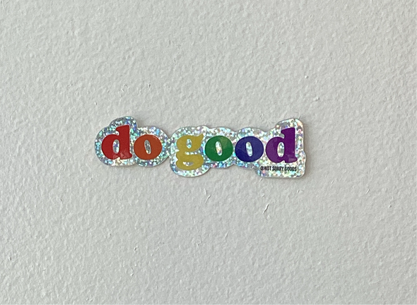 Do Good sticker