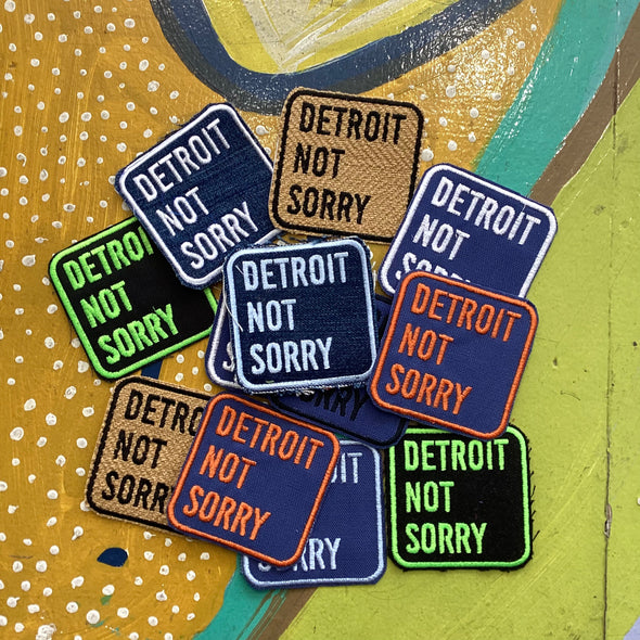 Detroit Not Sorry® Patch