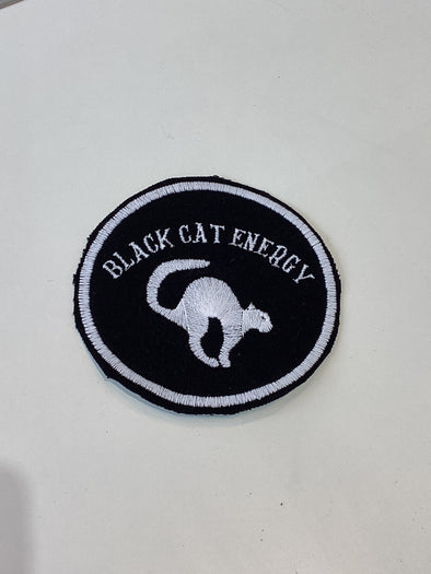 Black cat energy patch