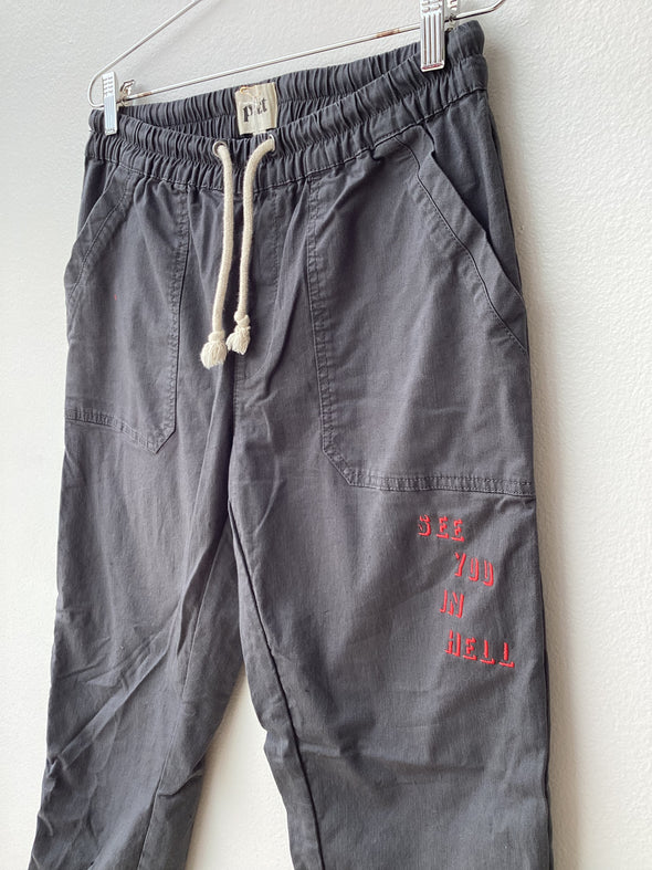 See You in Hell Drawstring Pants