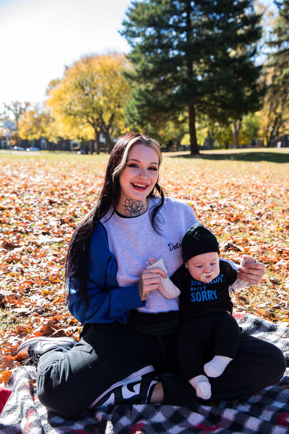 Patchwork Crew - Cropped  (Detroit Colorway)