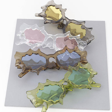 Abstract Splat Sunglasses: MIX