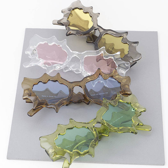 Abstract Splat Sunglasses: MIX