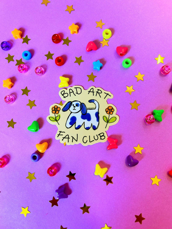 Bad Art Fan Club Sticker