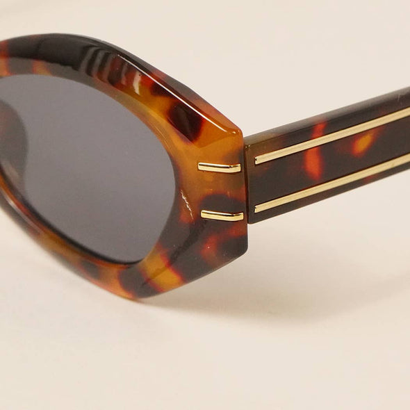 Chunky Geometric 90s Style Sunglasses