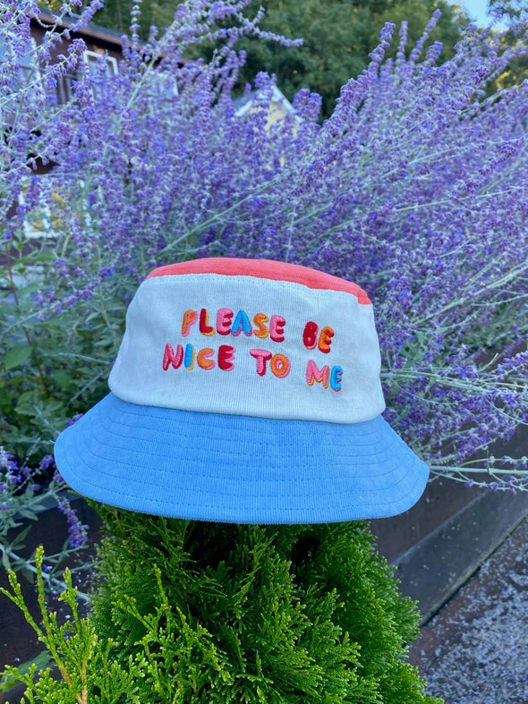 Please Be Nice To Me Bucket Hat