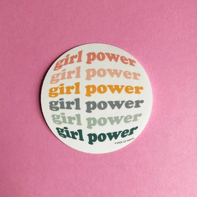 Girl Power Sticker