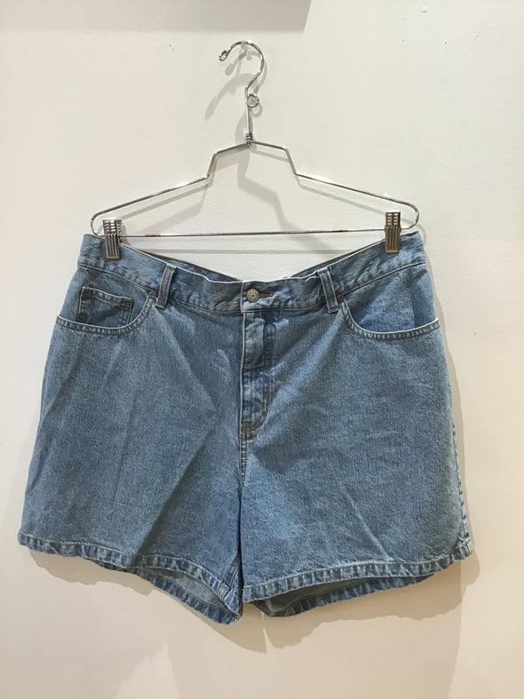 Babe Patch Jean Shorts