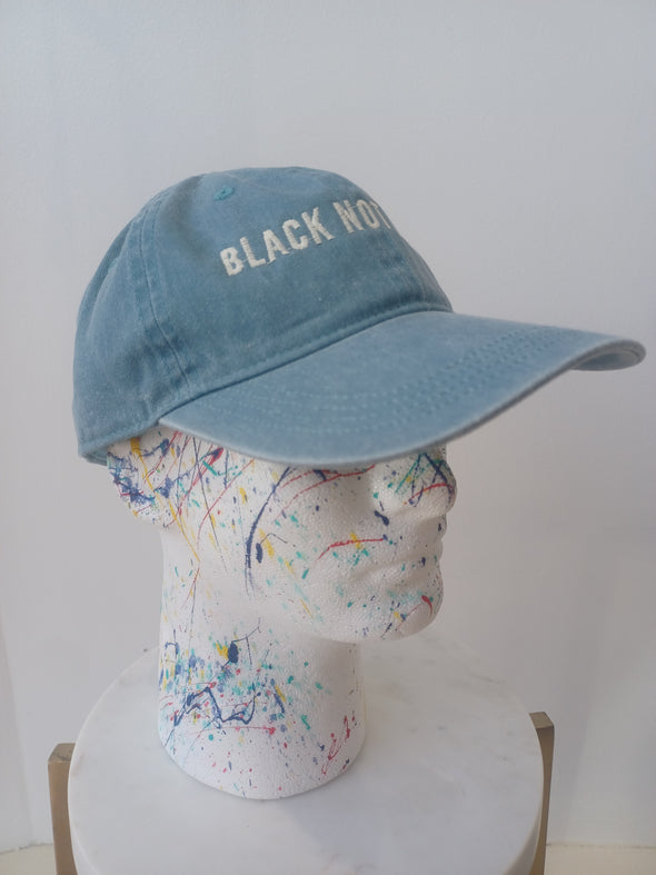 Black Not Sorry Monochrome Hat