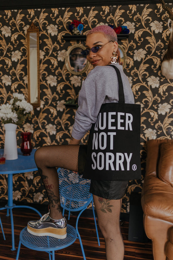 Queer Not Sorry® Tote