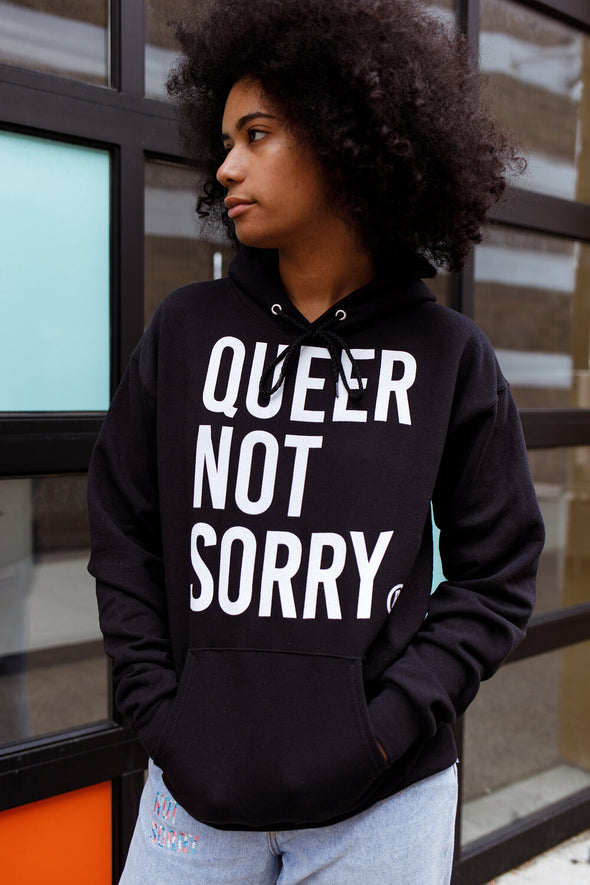Queer Not Sorry® Hoodie