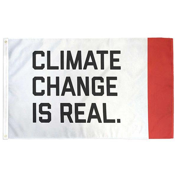 Climate Change Is Real Flag