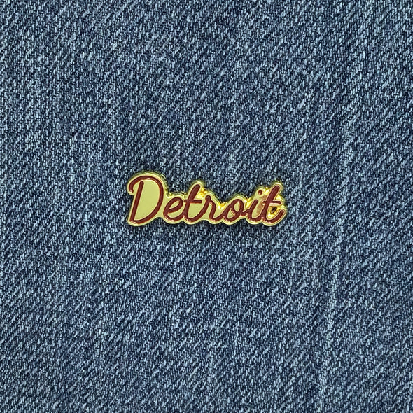 Detroit Enamel Pin