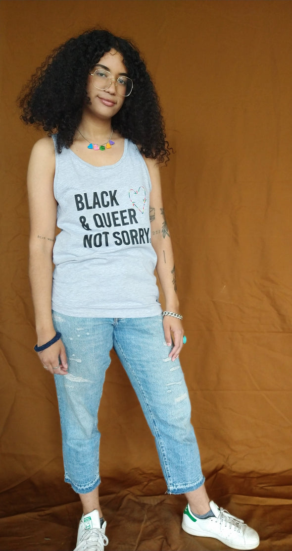 Black & Queer Not Sorry® Tank