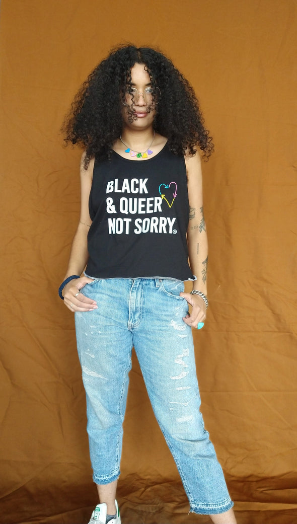 Black & Queer Not Sorry® Baby Tank