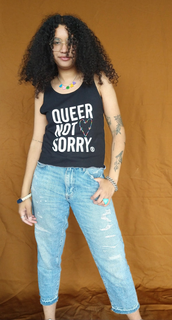 Queer Not Sorry® Baby Tank