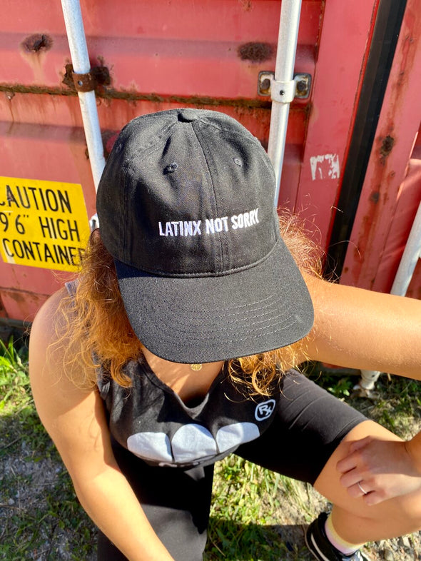 Latinx Not Sorry® Embroidered Dad Hat