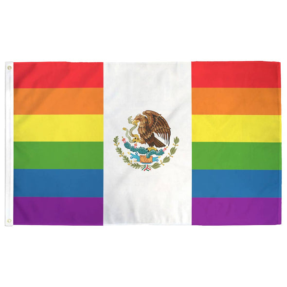 Rainbow Mexico Flag