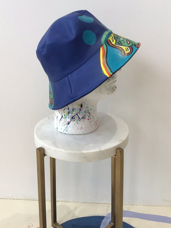 Space Girl Blues Bucket Hat